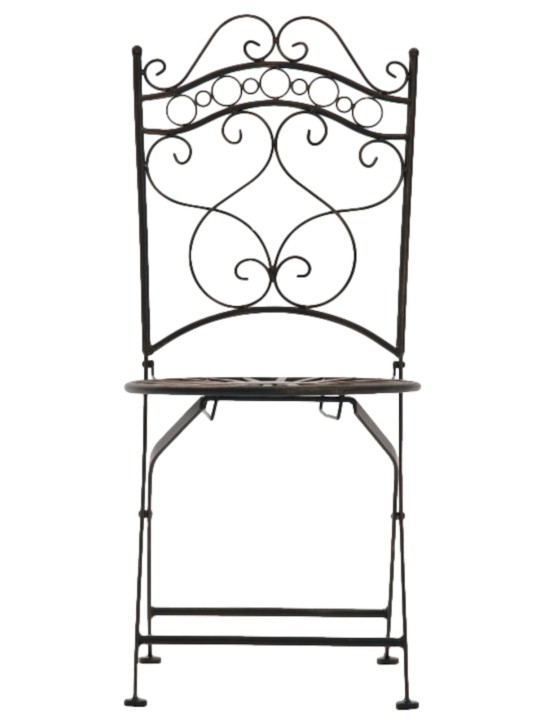 Conjunto de 2 cadeiras Indra, bronze