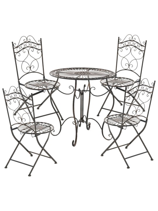 Conjunto de 2 cadeiras Indra, bronze