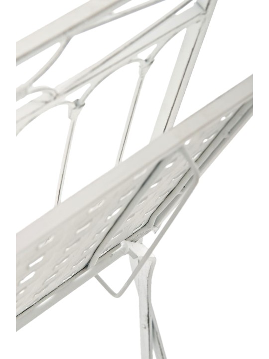 Conjunto de 2 cadeiras dobráveis ​​Asina, branco antigo