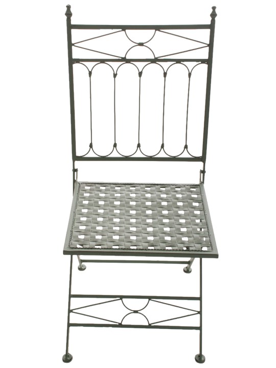 Conjunto de 2 cadeiras dobráveis ​​Asina, verde antigo