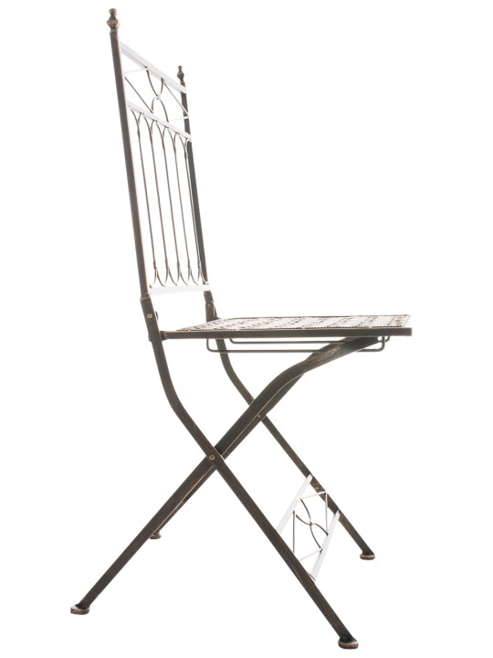 Conjunto de 2 cadeiras dobráveis ​​Asina, bronze