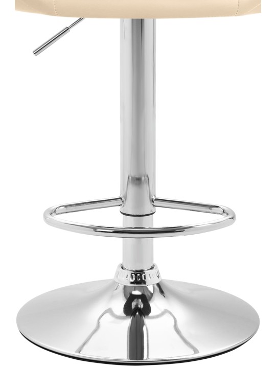 Banqueta alta Miami V2 C, creme