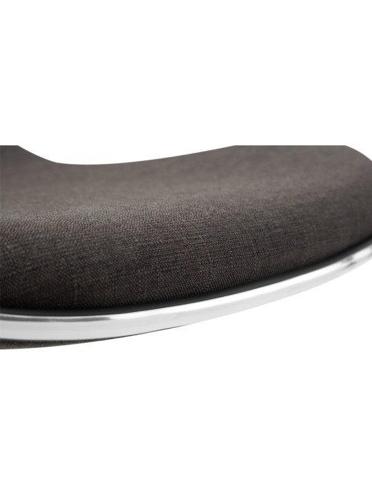 Banco alto tecido Shanghai, cinza escuro Banco alto tecido Shanghai, cinza escuro