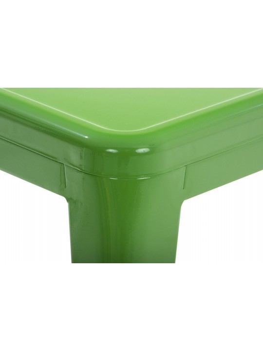 Conjunto de 4 bancos Armin, verde Conjunto de 4 bancos Armin, verde