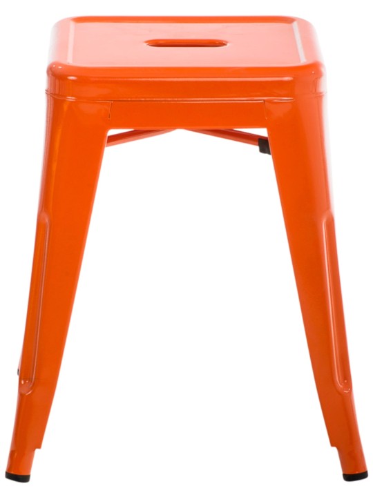 Conjunto de 4 bancos Armin, laranja