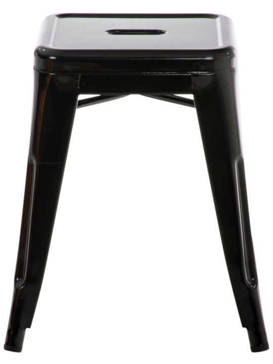 Conjunto de 4 bancos Armin, preto