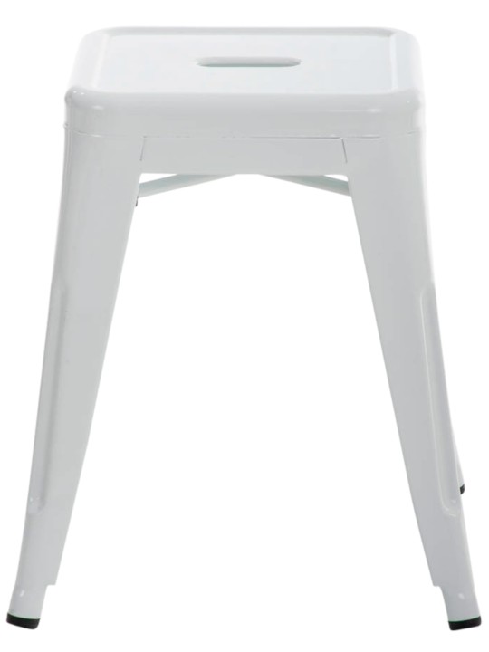 Conjunto de 4 bancos Armin, branco Conjunto de 4 bancos Armin, branco