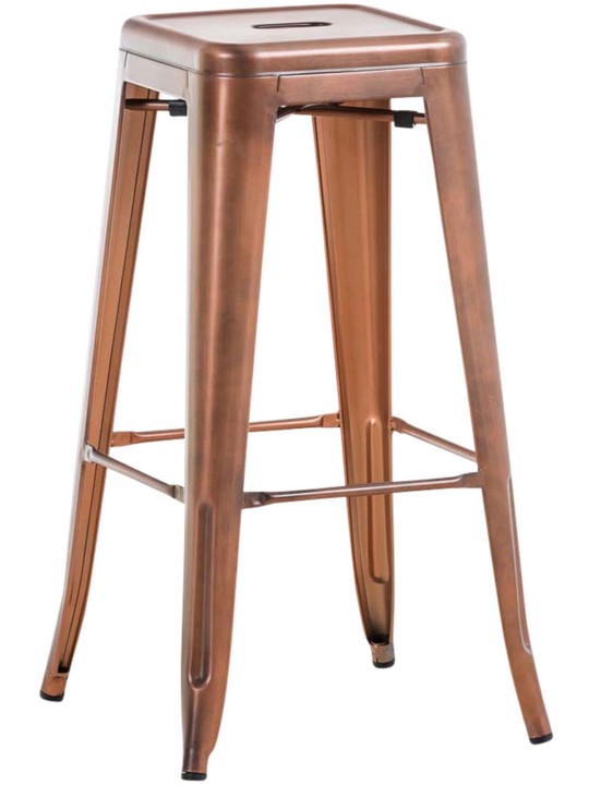 Banqueta alta Joshua V2, cobre