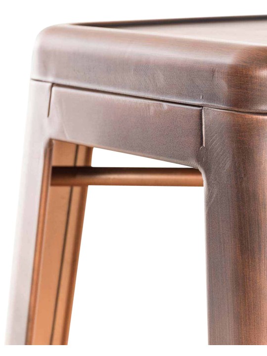 Banqueta alta Joshua V2, cobre