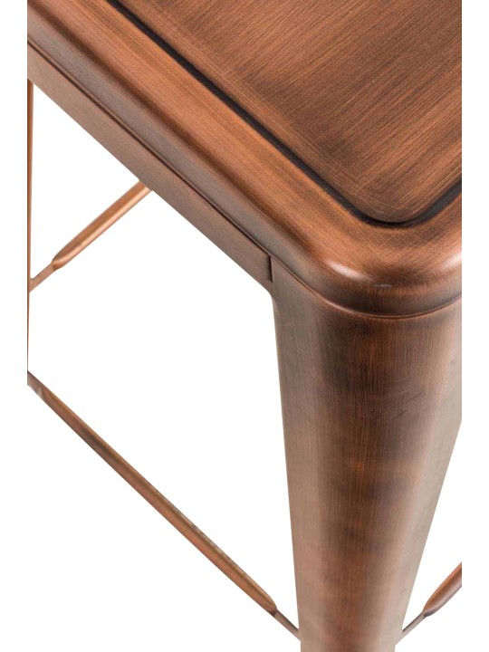 Banqueta alta Joshua V2, cobre