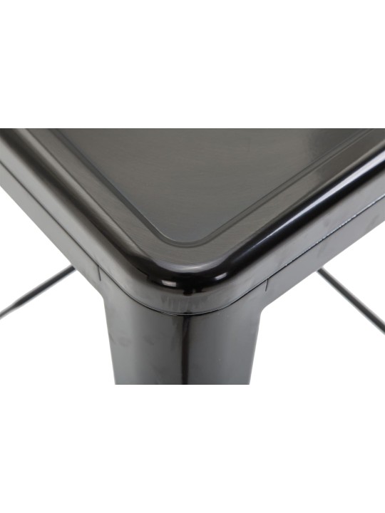 Conjunto de 2 bancos altos Joshua V2, preto