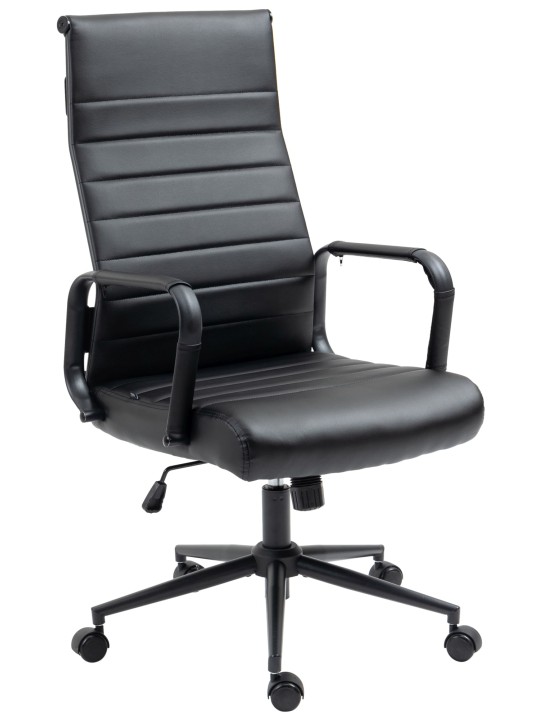 Cadeira de escritório Colombo, preto/preto