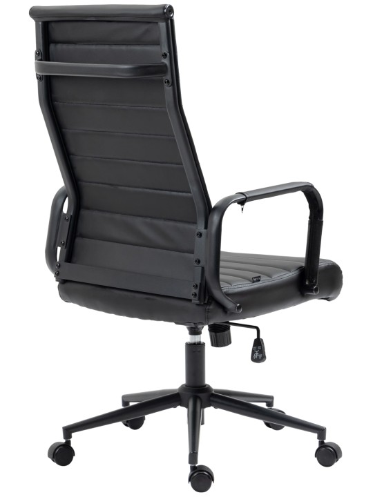 Cadeira de escritório Colombo, preto/preto