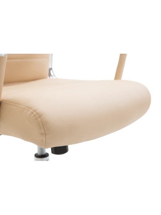 Cadeira de escritório Colombo, creme