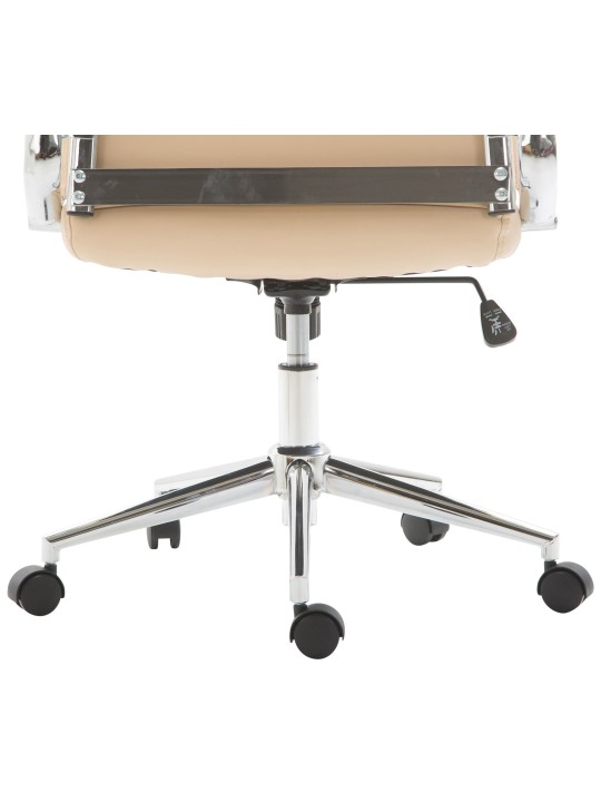 Cadeira de escritório Colombo, creme