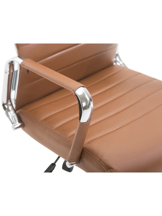 Cadeira de escritório Colombo, castanho claro