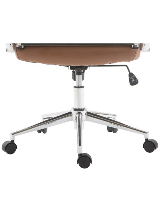 Cadeira de escritório Colombo, castanho claro