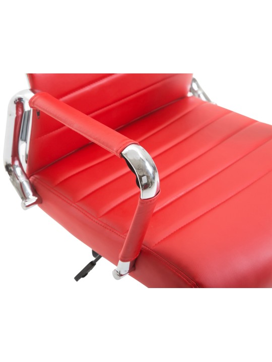 Cadeira de escritório Colombo, vermelho