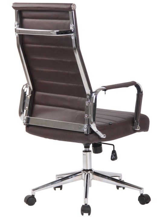 Cadeira de escritório Colombo, castanho