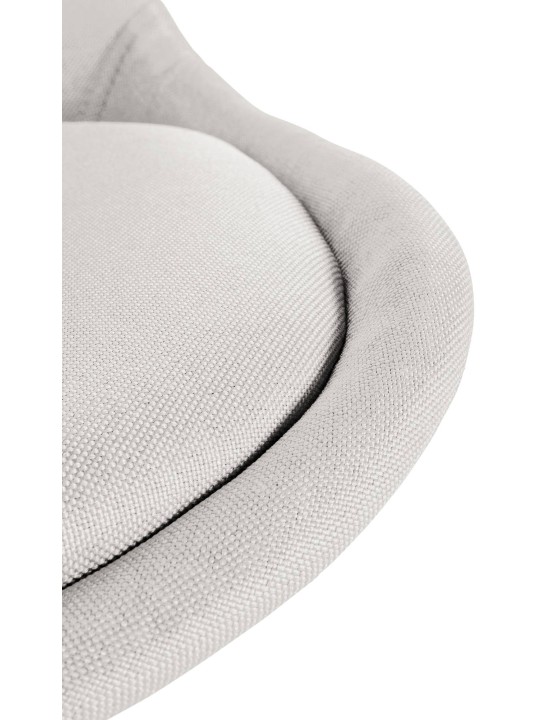 Cadeira Sofia tecido Quadrado, creme