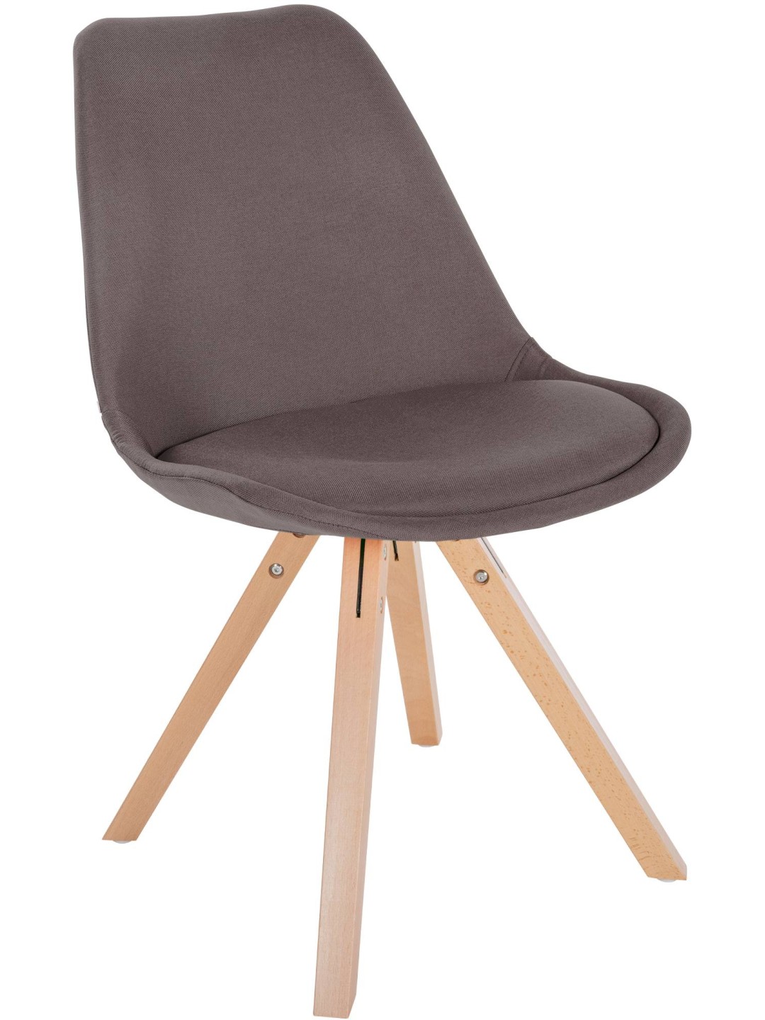 Cadeira Sofia tecido Quadrado, taupe