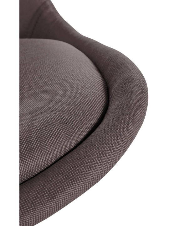 Cadeira Sofia tecido Quadrado, taupe