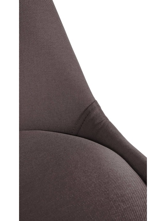 Cadeira Sofia tecido Quadrado, taupe