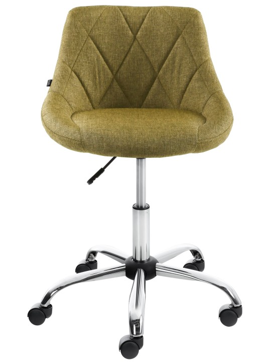 Banqueta de trabalho tecido Lazio, verde Banqueta de trabalho tecido Lazio, verde