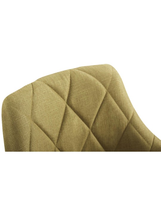 Banqueta de trabalho tecido Lazio, verde Banqueta de trabalho tecido Lazio, verde