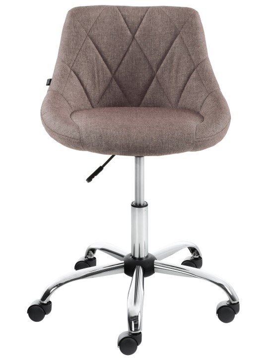 Banqueta de trabalho tecido Lazio, taupe