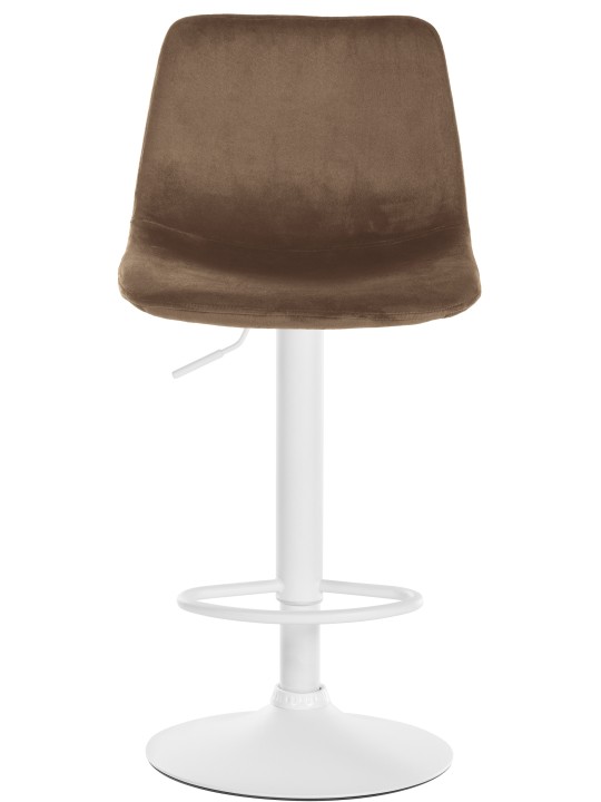 Banqueta alta Divo veludo, castanho Banqueta alta Divo veludo, castanho