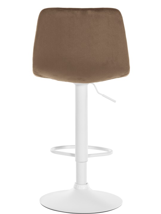 Banqueta alta Divo veludo, castanho Banqueta alta Divo veludo, castanho