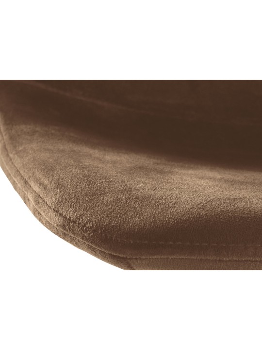 Banqueta alta Divo veludo, castanho Banqueta alta Divo veludo, castanho
