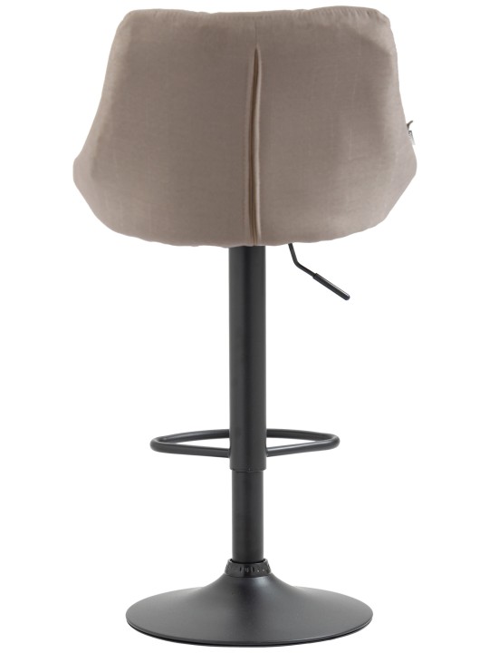 Banqueta alta tecido Lazio, creme