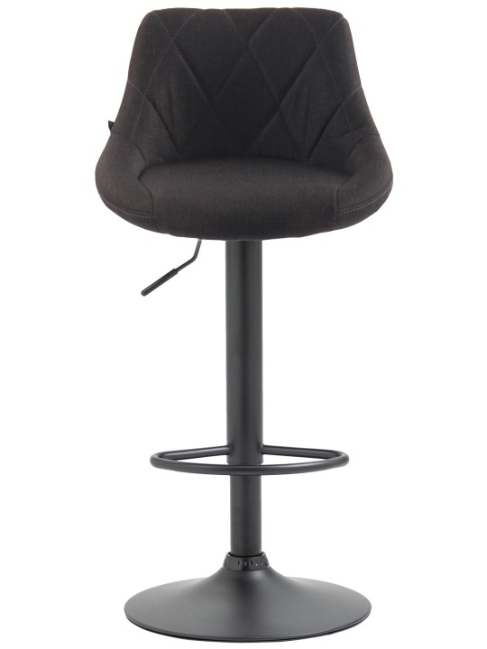 Banqueta alta tecido Lazio, cinza escuro