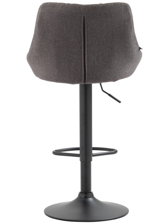 Banqueta alta tecido Lazio, cinza