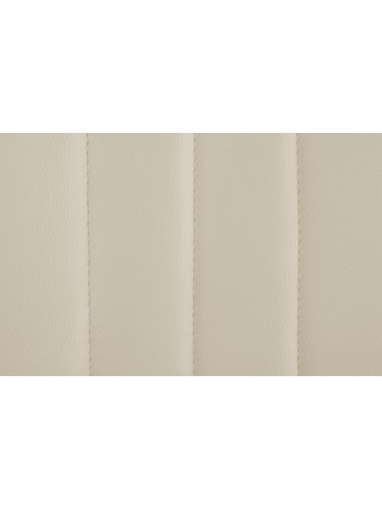 Banqueta alta Toni couro sintético cromado, creme Banqueta alta Toni couro sintético cromado, creme