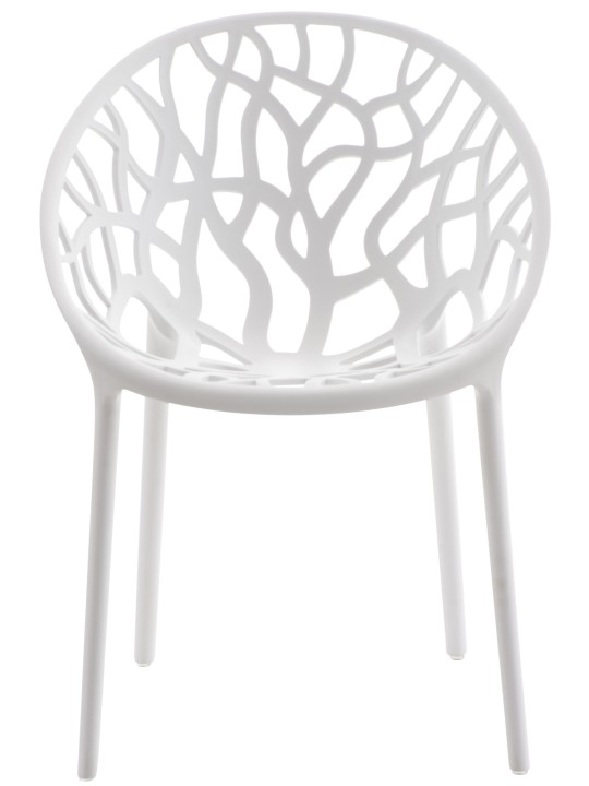 Conjunto de 4 cadeiras Hope, branco