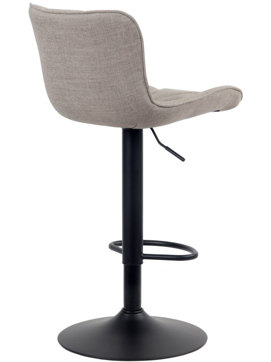 Banqueta alta tecido Linus, taupe