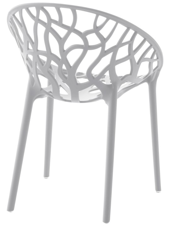 Conjunto de 4 cadeiras Hope, cinza claro