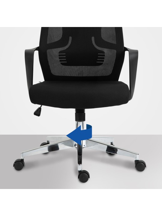 Cadeira de escritório Kanab, preto