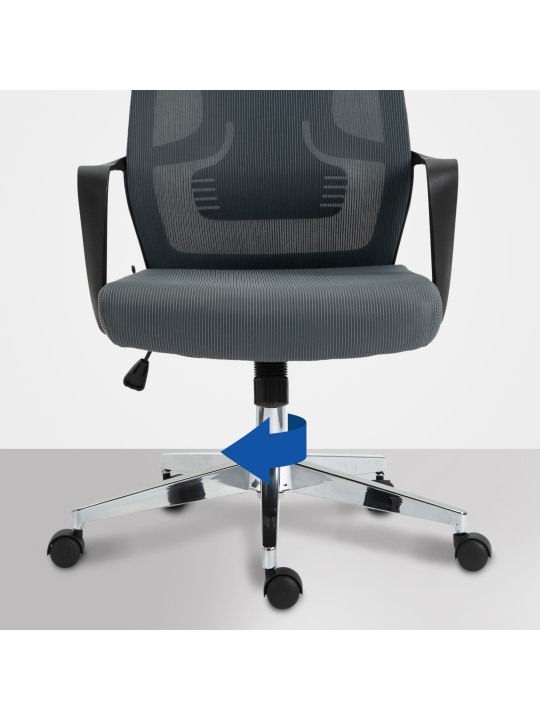 Cadeira de escritório Kanab, cinza