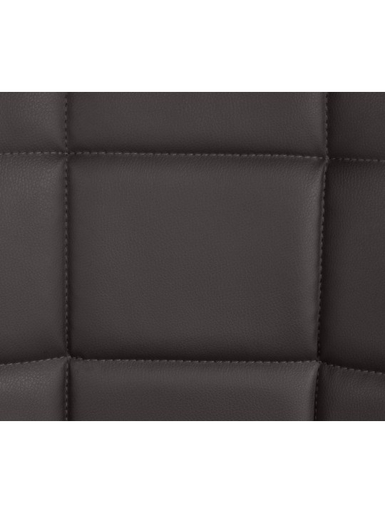 Cadeira Tom couro sintético, castanho