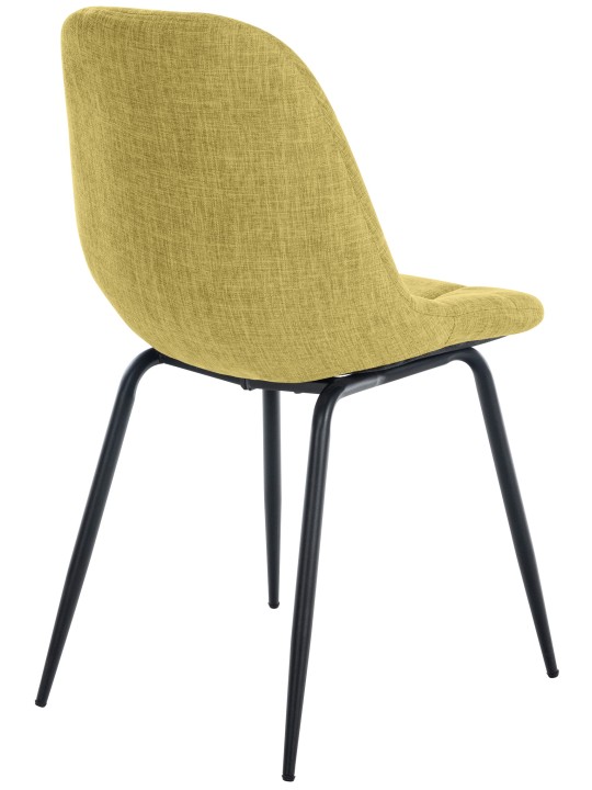 Cadeira Tom tecido, verde claro