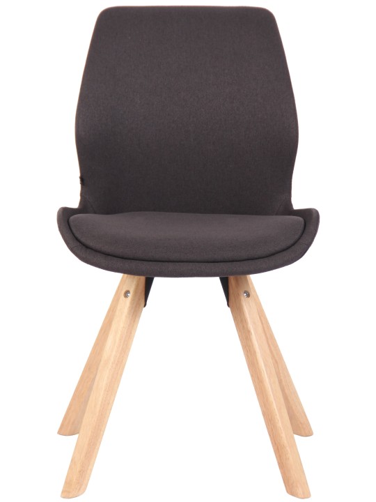 Cadeira Luna tecido, preto