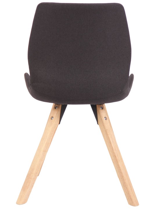 Cadeira Luna tecido, preto