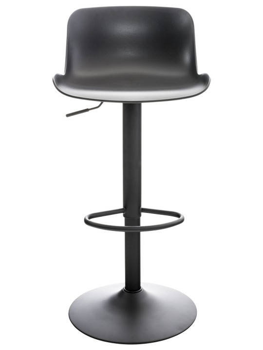 Conjunto de 4 bancos altos Almada, preto