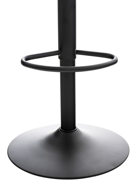 Conjunto de 4 bancos altos Almada, preto