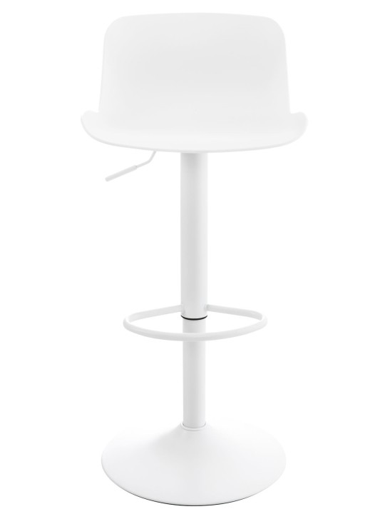 Conjunto de 4 bancos altos Almada, branco