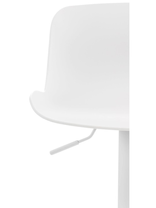 Conjunto de 4 bancos altos Almada, branco